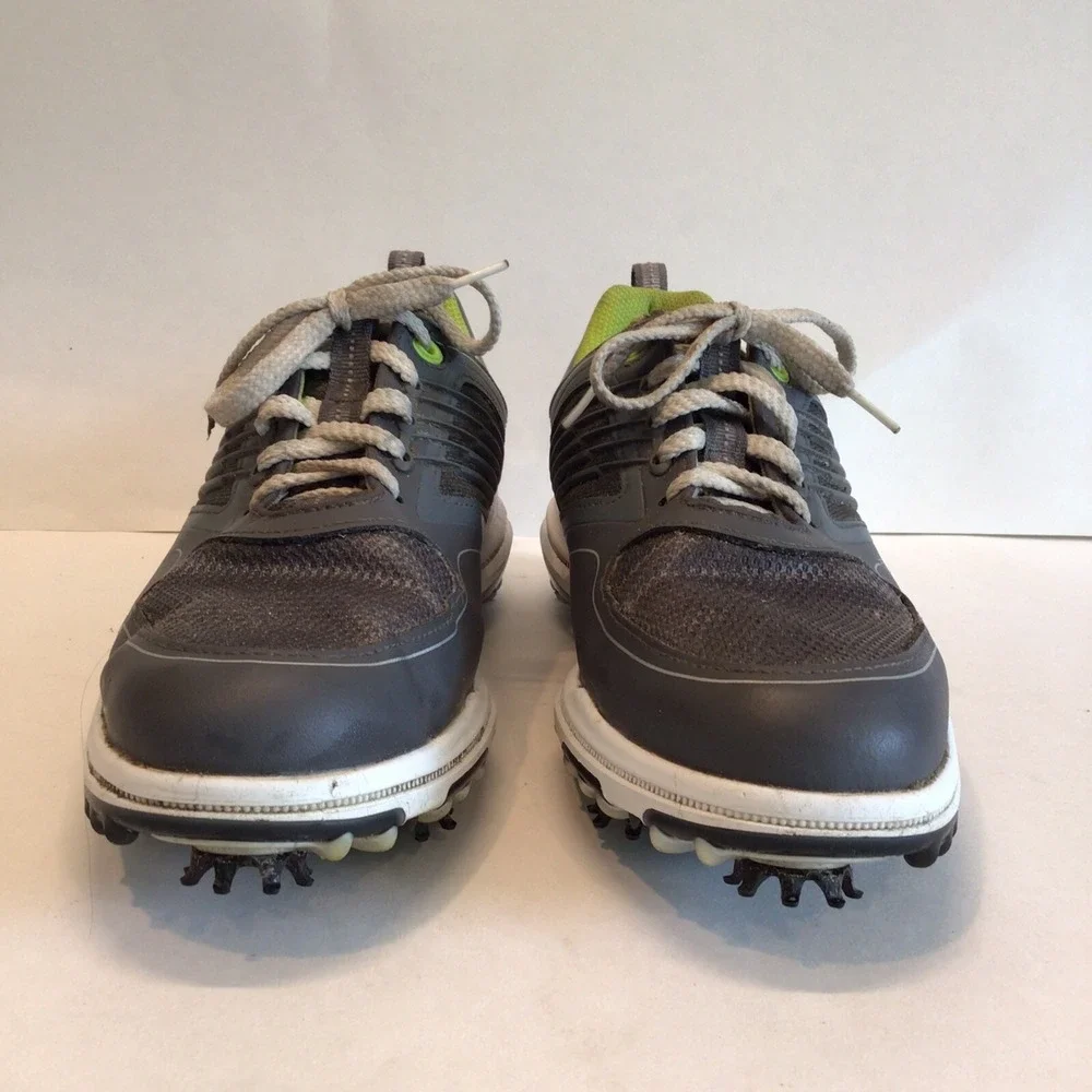 FootJoy Fury Golf Shoes Waterproof 51102 Grey Green White Men's Size 8M